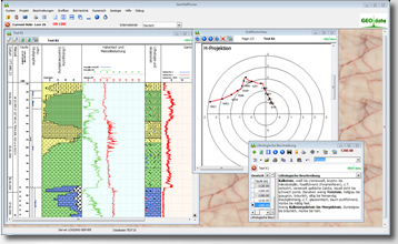 GEO-data Software Screenshot